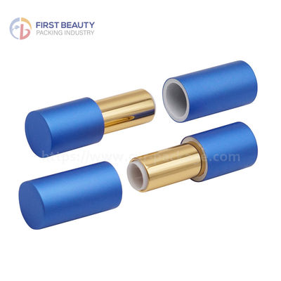 Contenitore di rossetto vuoto rotondo su misura con capacità di 3,8 g e stile snap