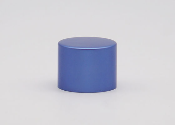 la bottiglia vuota Violet Color Aluminum Plastic di 28mm avvita la chiusura in opposizione del cappuccio