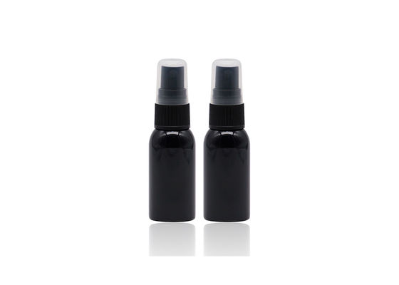 La plastica riciclabile imbottiglia la bottiglia cosmetica dello spruzzo di trucco nero 60ml