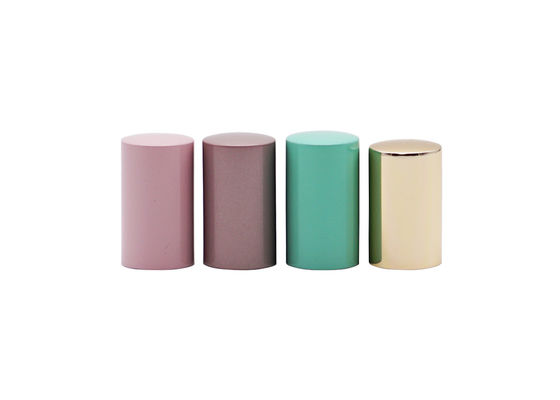 I coperchi facili della bottiglia di profumo dell'estremità aperta coprono i pp di alluminio lisci