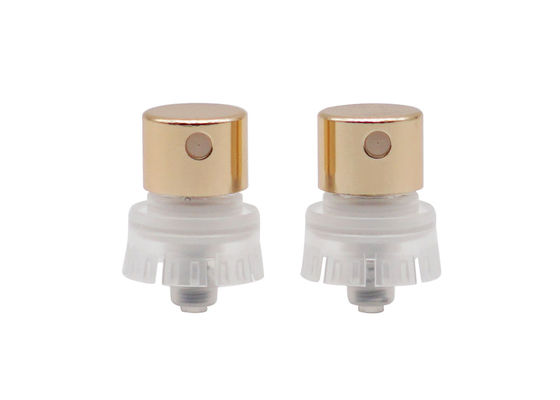 La pompa di alluminio di fragranza del profumo di Crimpless dell'oro FEA10 ha sigillato