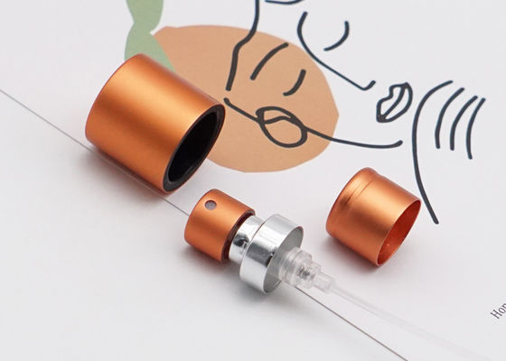 La pompa di alluminio della piegatura del profumo della bottiglia appanna lo spruzzo Fea 15mm con il collare